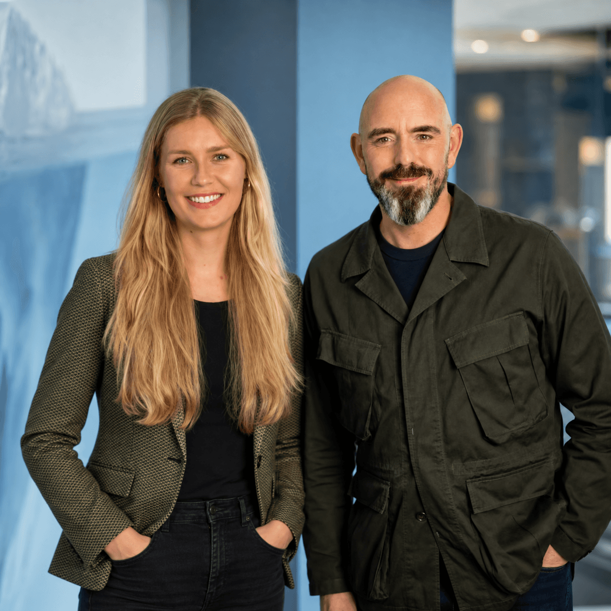 Christian Underwood and Alexandra Schneider